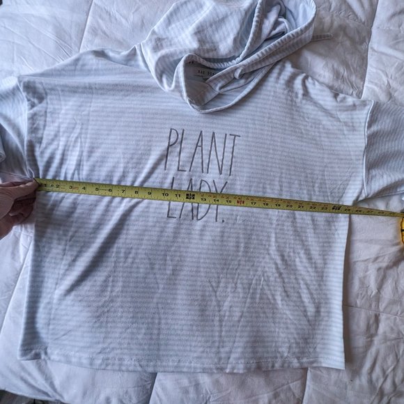 Plant Lady Striped Hoody- women's XL - Picture 3 of 11